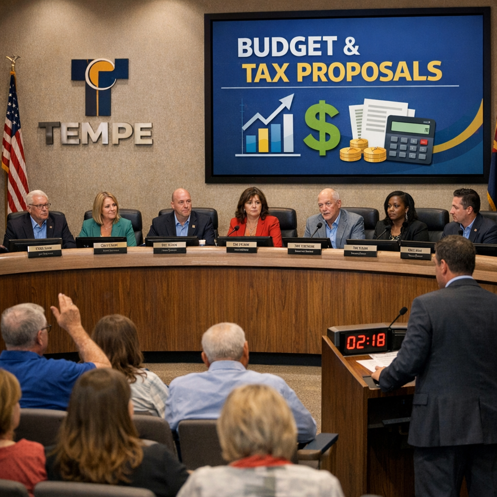 Tempe Voters to Decide on Proposed Sales Tax Increase Amid Budget Shortfall
