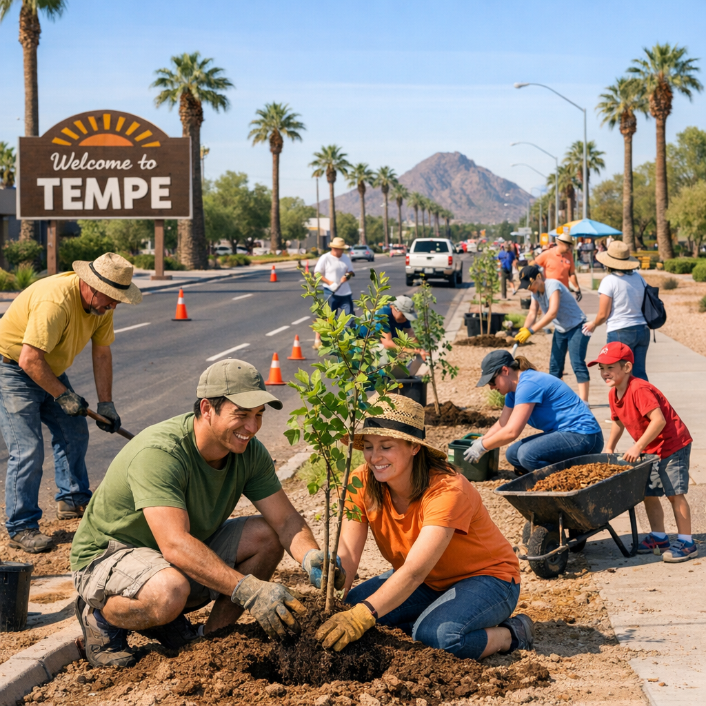 Tempe’s Initiatives to Combat Climate Change and Enhance Sustainability