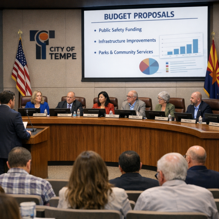 Tempe City Council Proposes Sales Tax Increase to Fund Public Services